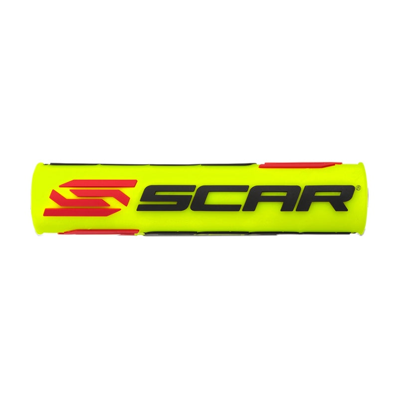 PARACOLPI SCAR GIALLO FLUO E NERO - MANUBRIO CON TRAVERSINO