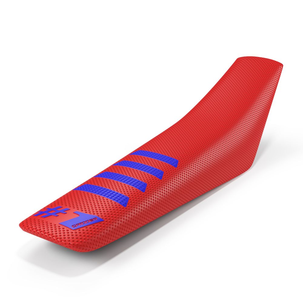 COPRISELLA UNIVERSALE ONEGRIPPER - RIBBED ROSSO E BLU