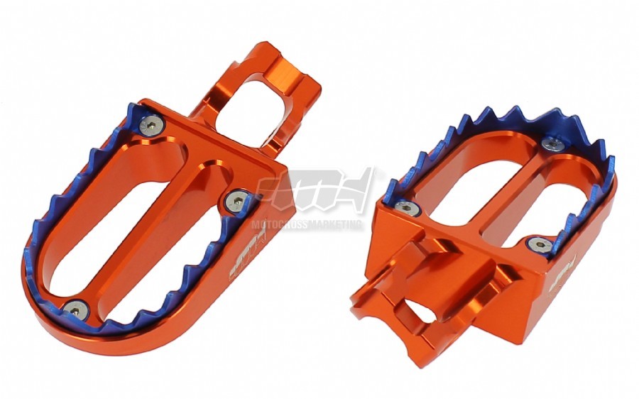PEDANE POGGIAPIEDI IN ALLUMINIO KTM 350 EXC F 2017-2023