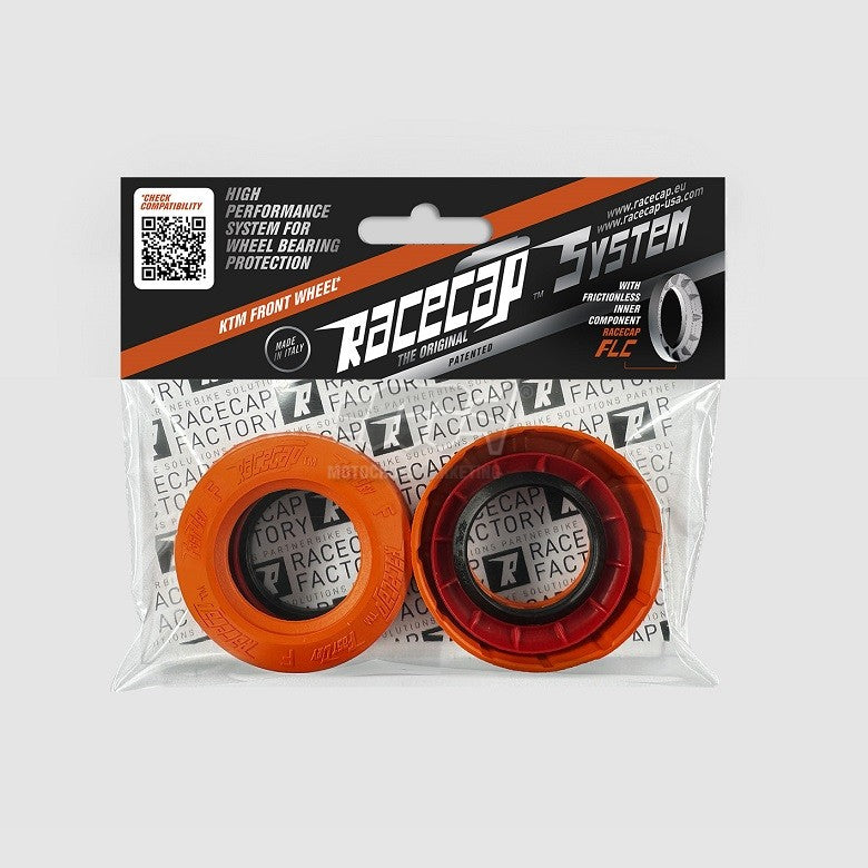 RACECAP SYSTEM RUOTA ANTERIORE KTM 150 SX 2009 - 2022 COLORE ARANCIONE
