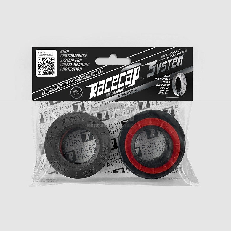 RACECAP SYSTEM RUOTA ANTERIORE KTM 200 EXC 2007 - 2016 COLORE NERO