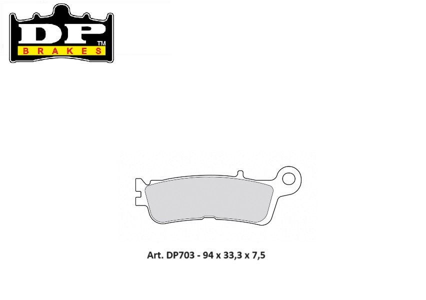 PASTIGLIE FRENO ANTERIORI DP SINTERIZZATE STD YAMAHA YZ 125 2022-2022