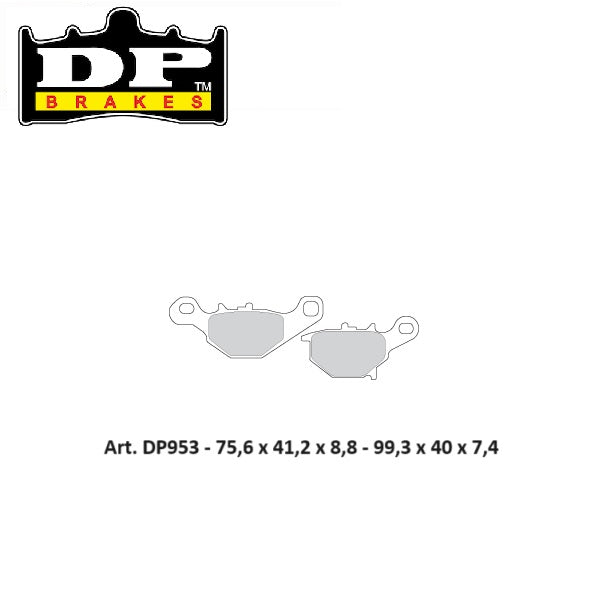 PASTIGLIE FRENO POSTERIORI DP SINTERIZZATE STD SUZUKI RM 85 2005-2018