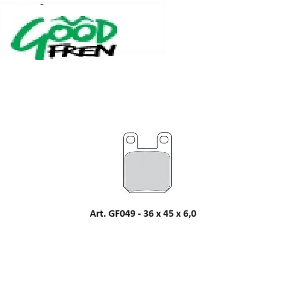 PASTIGLIE FRENO ANTERIORI GOOD FREN SEMISINTERIZZATE KTM 65 SX 2000-2001