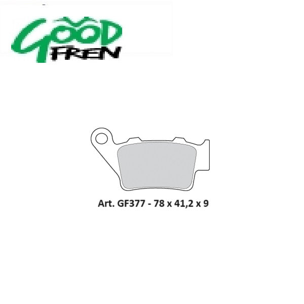 PASTIGLIE FRENO POSTERIORI GOOD FREN SEMISINTERIZZATE KTM 890 Duke R 2020-2021