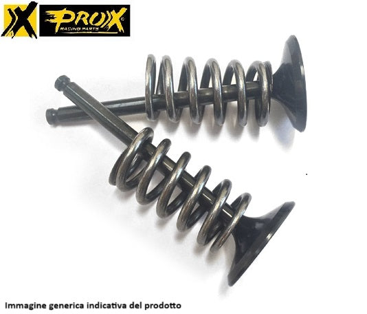 KIT PROX CONVERSIONE VALVOLE IN ACCIAIO SUZUKI RMZ 450 2008-2023 LATO SCARICO