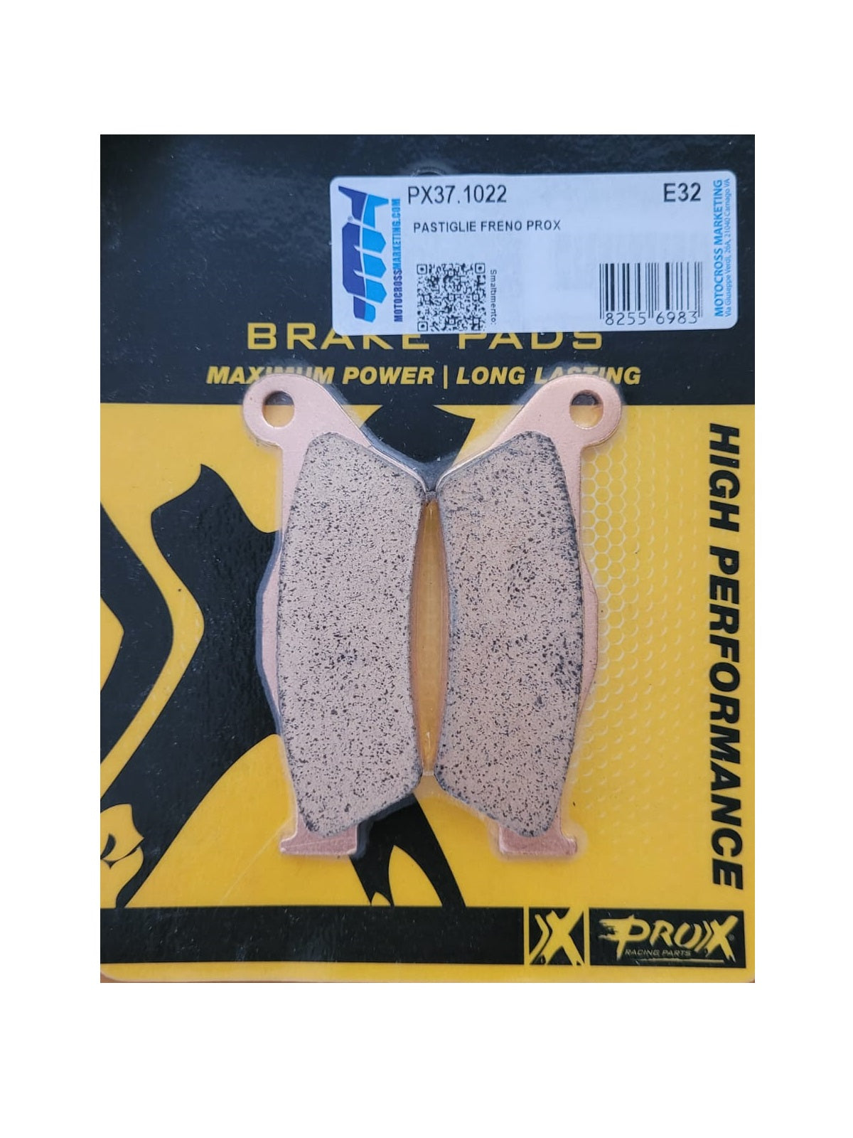 KIT PASTIGLIE FRENO PROX SINTERIZZATE ANTERIORI KTM 640 ADVENTURE 2005-2005