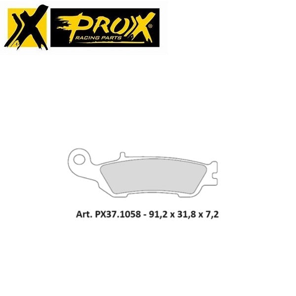 KIT PASTIGLIE FRENO PROX SINTERIZZATE ANTERIORI YAMAHA YZ 125 2008-2021