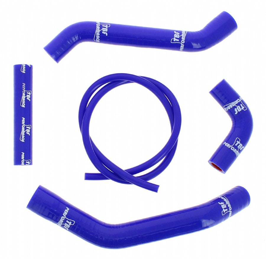 KIT MANICOTTI RADIATORE TBF PERFORMANCE YAMAHA YZ 450 F 2018-2022 COLORE BLU