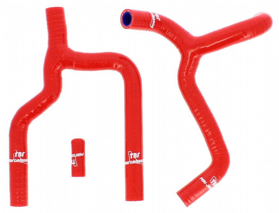 KIT MANICOTTI RADIATORE TBF PERFORMANCE BETA RR 480 2018-2019 COLORE ROSSO
