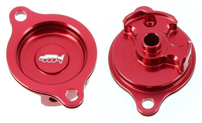 COPERCHIO FILTRO OLIO HONDA CRF 250 R 2010-2017 Rosso