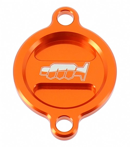 COPERCHIO FILTRO OLIO KTM 450 EXC 2009-2011 Arancione