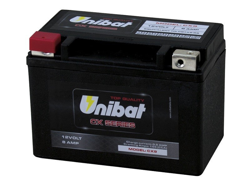 BATTERIA UNIBAT CX SUZUKI BURGMAN 400 AN 1998-2002