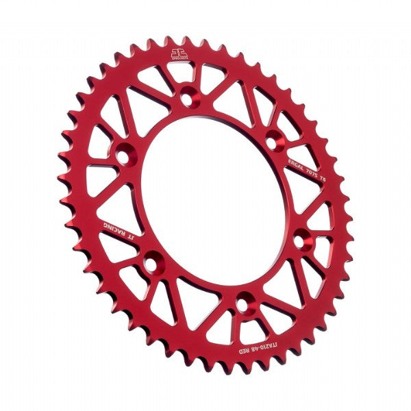 CORONA ERGAL JT RACELITE 48 denti - Colore Rosso HONDA CRF 450 RX 2017-2023