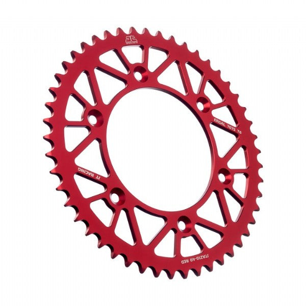 CORONA ERGAL JT RACELITE 49 denti - Colore Rosso HONDA CRF 250 RX 2019-2023