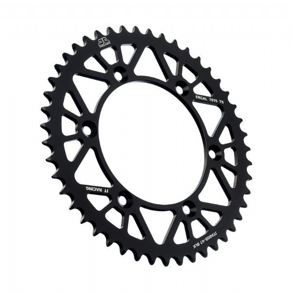 CORONA ERGAL JT RACELITE 47 denti - Colore Nero SUZUKI RM 125 1982-2012