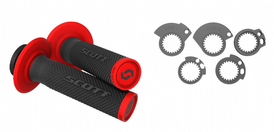 MANOPOLE LOCK ON SCOTT - SXII COLORE: NERO/ROSSO