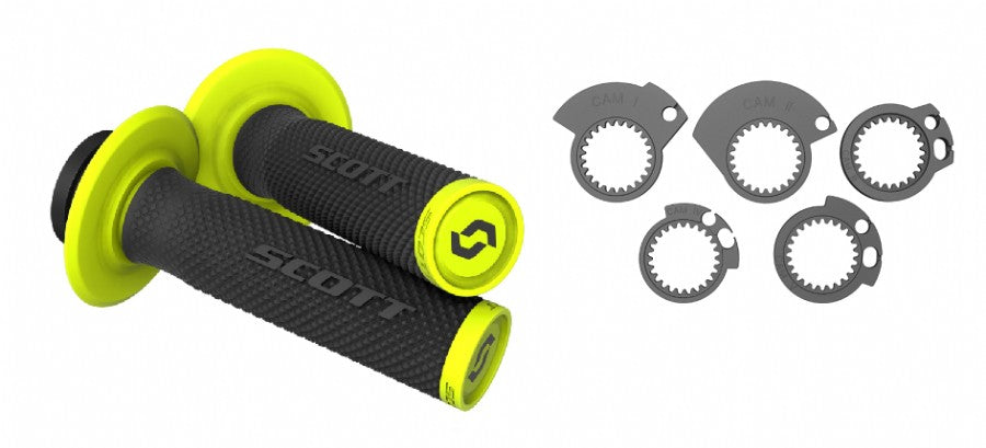 MANOPOLE LOCK ON SCOTT - SXII COLORE: NERO/GIALLO FLUO