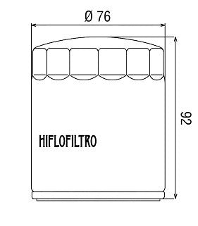 FILTRO OLIO HIFLO HARLEY DAVIDSON 883 1986-2019