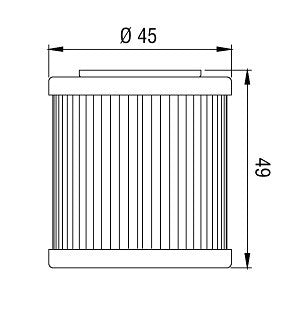 FILTRO OLIO HIFLO APRILIA SXV 550 2006-2014