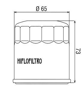 FILTRO OLIO HIFLO HONDA VT 750 C Shadow 1997-2003