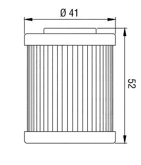 FILTRO OLIO HIFLO KTM 400 EXC 2000-2007