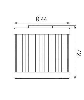 FILTRO OLIO HIFLO KYMCO Downtown 125 2009-2016