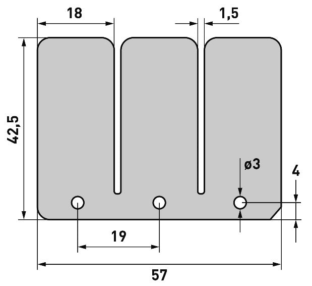 kit lamelle ASPIRAZIONE carbono racing HONDA CR 125 2001-2002