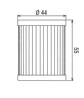 FILTRO OLIO HIFLO YAMAHA YP Majesty 400 2004-2011
