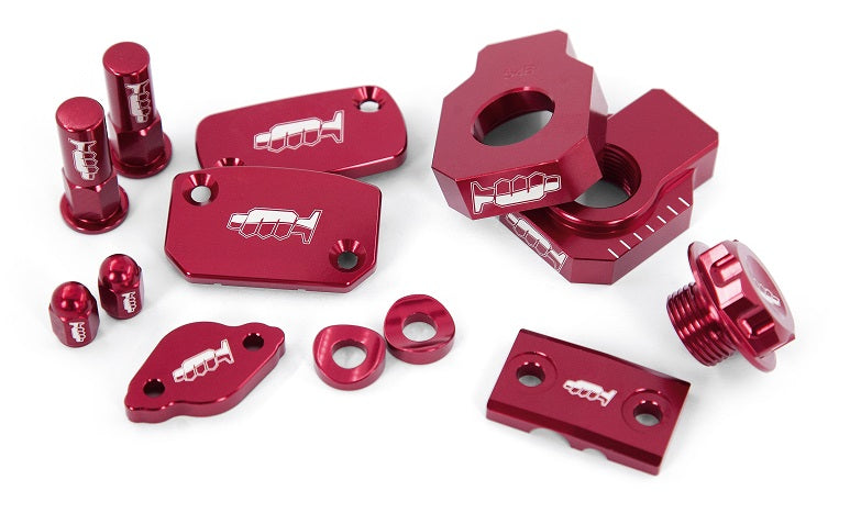 KIT PARTI ANODIZZATE BETA RR 430 2015-2017 Colore: Rosso