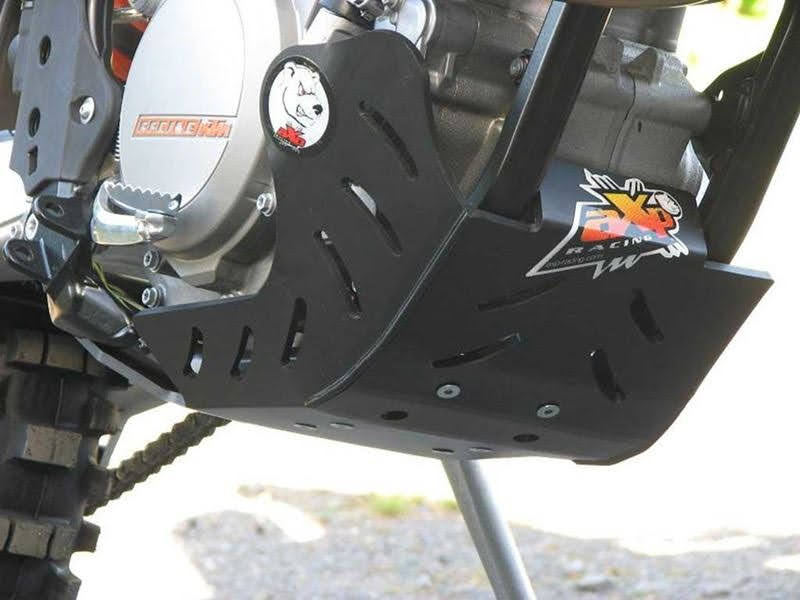 Piastra paramotore AXP RACING 6mm KTM 350 EXC F 2012-2016