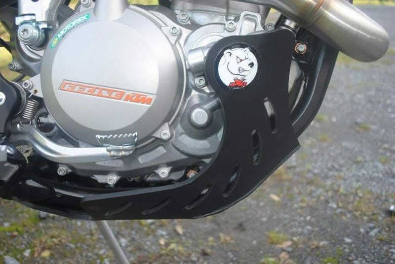 Piastra paramotore AXP RACING 6mm KTM 450 EXC 2012-2016