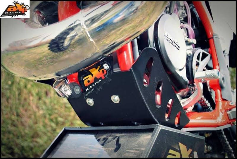 Piastra paramotore AXP RACING 6mm BETA RR 300 2014-2017