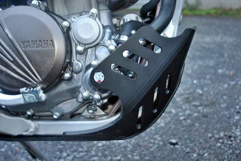 Piastra paramotore AXP RACING 6mm YAMAHA WR 450 F 2016-2018