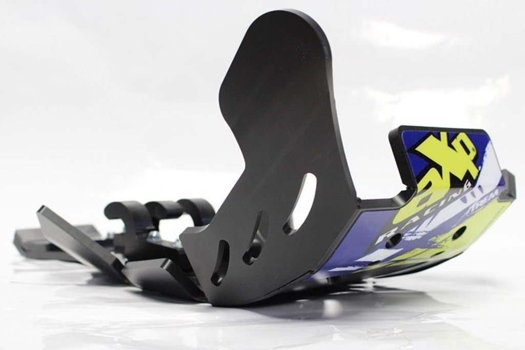 Piastra paramotore Xtrem AXP RACING 8mm con protezione leverismi SHERCO 250 SE i 2012-2013