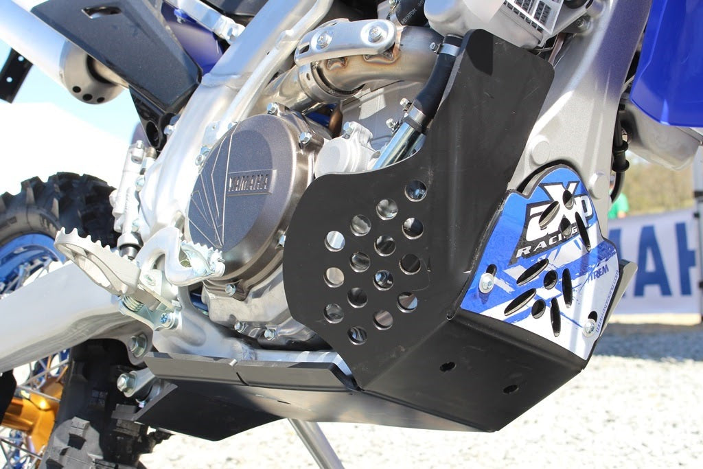 Piastra paramotore Xtrem AXP RACING 8mm con protezione leverismi YAMAHA WR 250 F 2015-2019