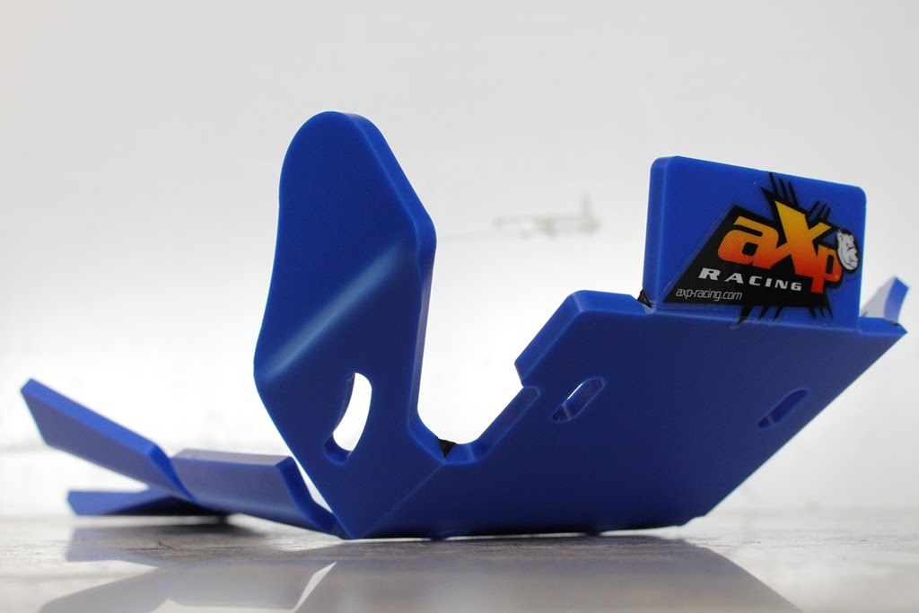 Piastra paramotore Xtrem AXP RACING 8mm con protezione leverismi SHERCO 300 SE-R 2014-2023