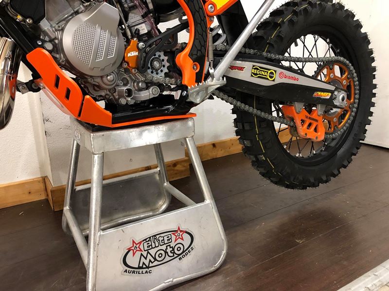 Piastra paramotore AXP RACING 6mm KTM 125 XC-W 2017-2019