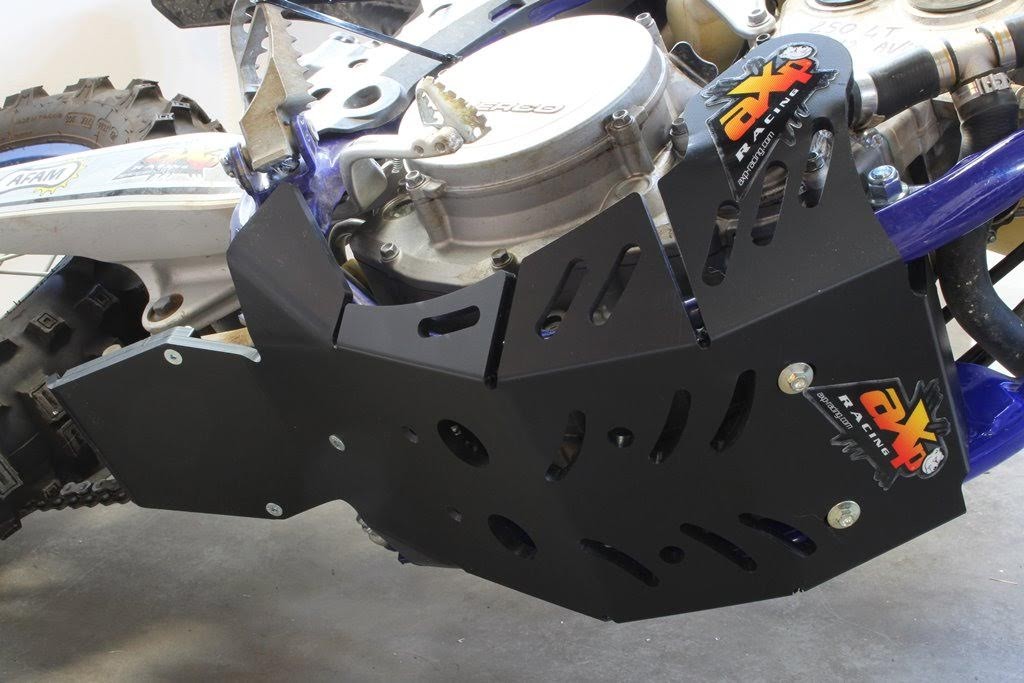 Piastra paramotore Xtrem AXP RACING 8mm con protezione leverismi SHERCO 250 SEF-R 2019-2023