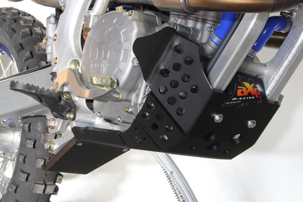 Piastra paramotore Xtrem AXP RACING 8mm con protezione leverismi TM EN 250 FI 4T 2019-2021