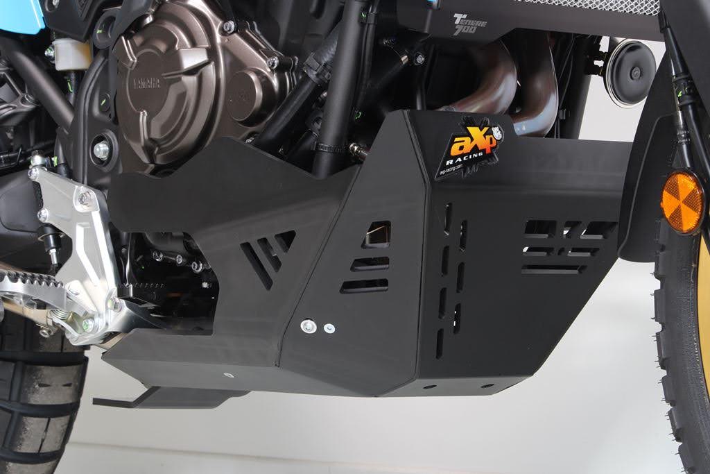 Piastra paramotore Xtrem AXP RACING 8mm con protezione leverismi YAMAHA XTZ 700 Tenere 2021-2023