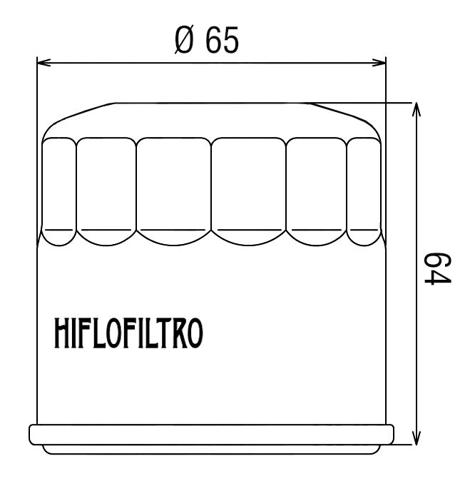 FILTRO OLIO HIFLO HONDA SH 300 2007-2020