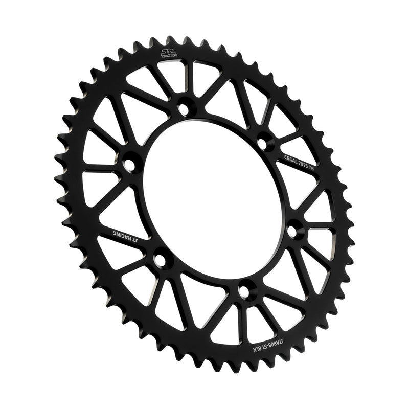 CORONA ERGAL JT RACELITE 51 denti - Colore Nero SUZUKI DR 350 1996-1998
