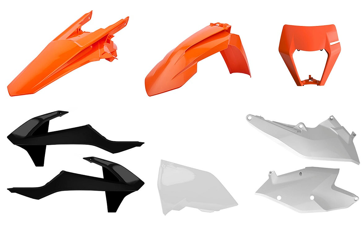 KIT PLASTICHE POLISPORT KTM 125 XC-W 2017-2019