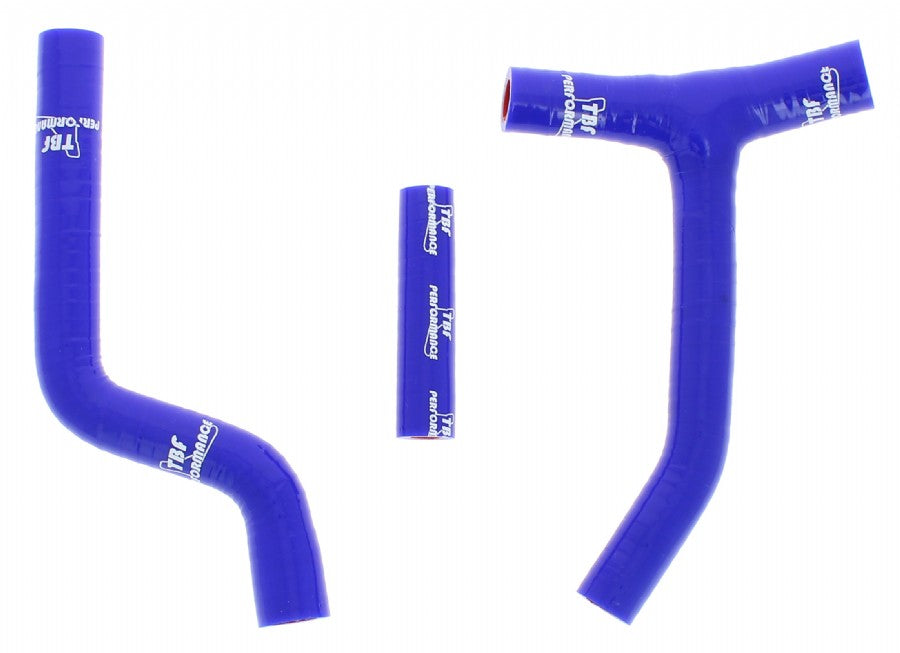 KIT MANICOTTI RADIATORE TBF PERFORMANCE YAMAHA YZ 250 F 2010-2013 COLORE BLU