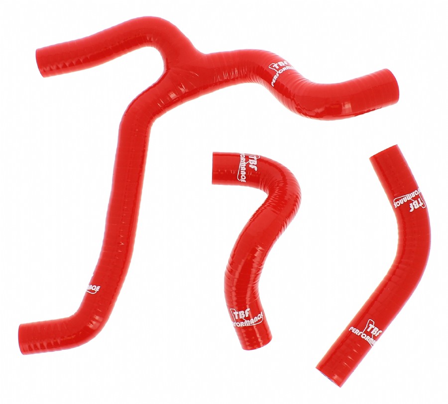 KIT MANICOTTI RADIATORE TBF PERFORMANCE SUZUKI RMZ 450 2015-2017 COLORE ROSSO