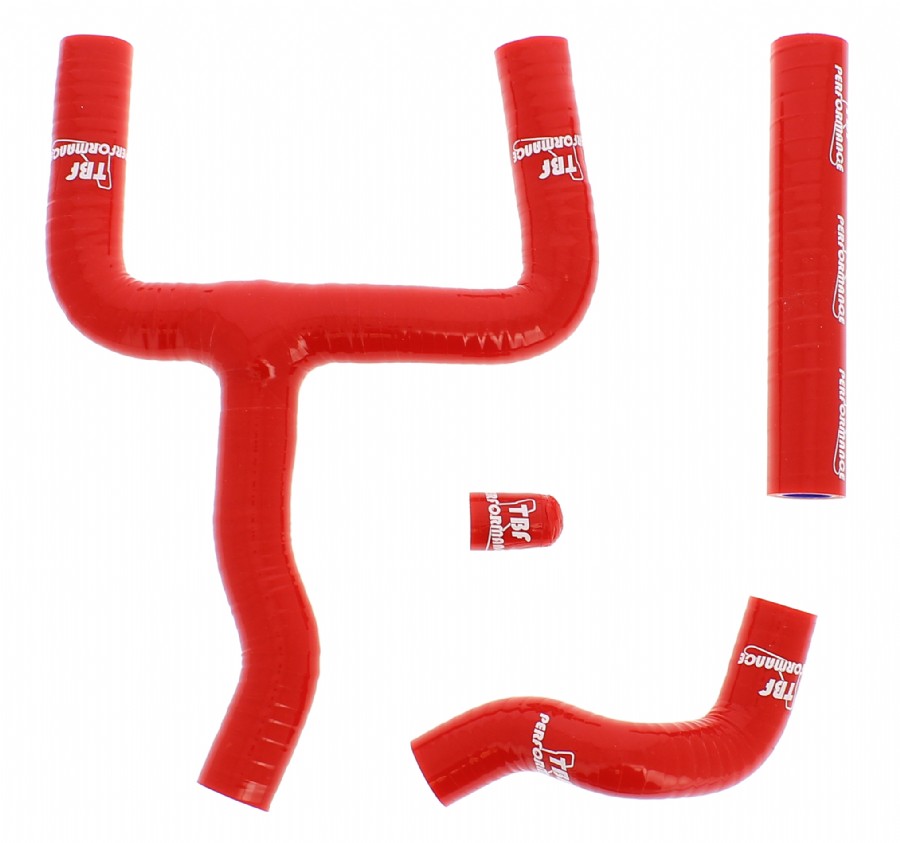 KIT MANICOTTI RADIATORE TBF PERFORMANCE BETA RR 250 2015-2019 COLORE ROSSO