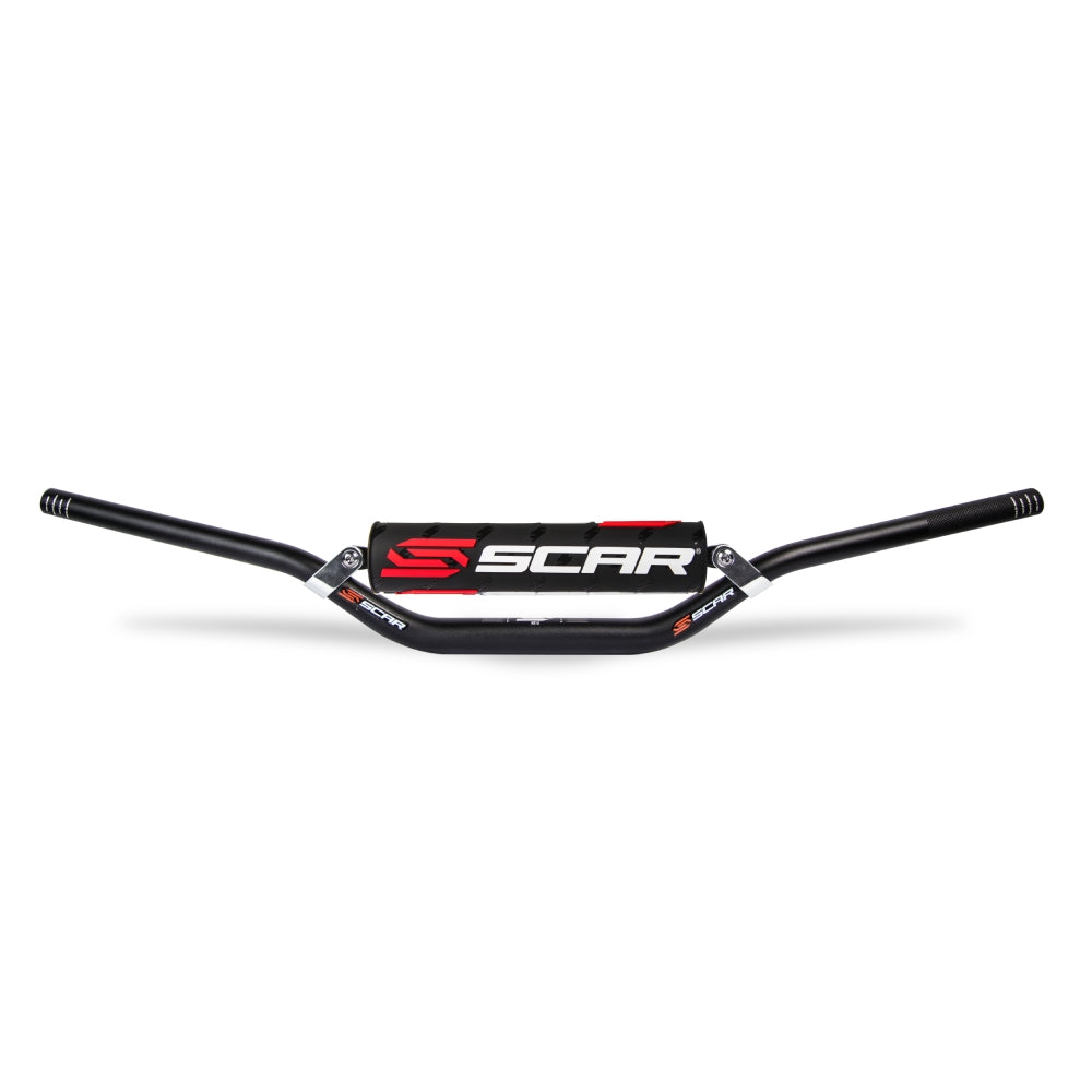 MANUBRIO SCAR 28.6 MM CROSS BAR X2 PIEGA MCGRATH NERO-NERO