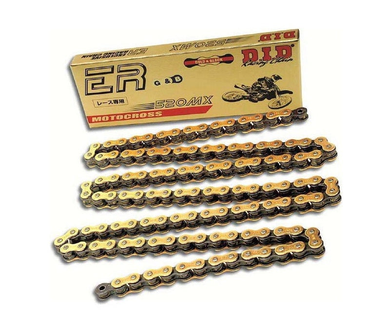 CATENA DID 520MX CROSS PROFESSIONALE COLORE ORO - PASSO 520