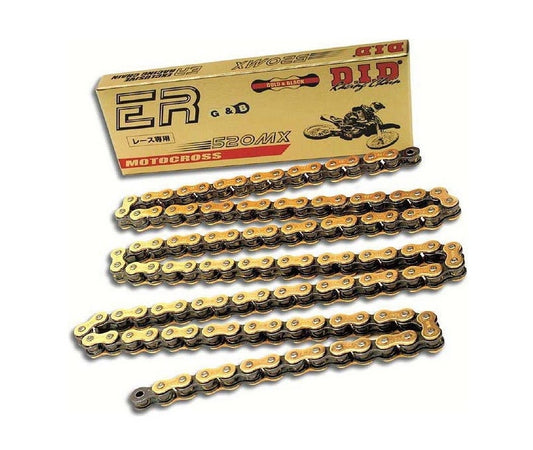 CATENA DID 520MX CROSS PROFESSIONALE COLORE ORO - PASSO 520